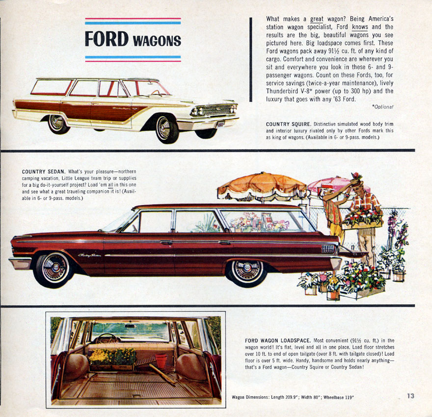 1963 Ford Detail Brochure Page 8